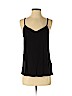 H&M 100% Polyester Black Sleeveless Top Size S - photo 1
