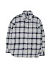 Gap Kids 100% Cotton Gray Long Sleeve Button-Down Shirt Size M (kids) - photo 1