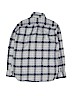 Gap Kids 100% Cotton Gray Long Sleeve Button-Down Shirt Size M (kids) - photo 2