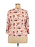 George Pink Long Sleeve Top Size 18 - 20 - photo 2