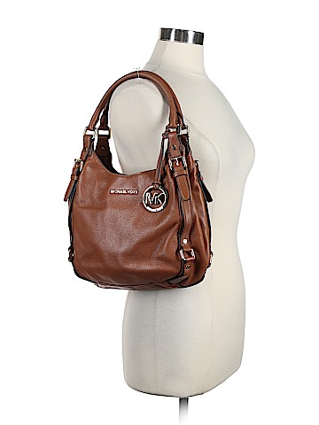 MICHAEL Michael Kors Leather Shoulder Bag (view 2)