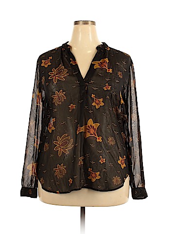 Ann Taylor LOFT Long Sleeve Blouse (view 1)