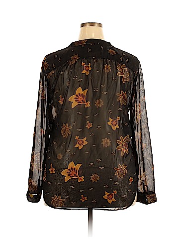 Ann Taylor LOFT Long Sleeve Blouse (view 2)