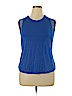 Unbranded Blue Sleeveless Top Size XXL - photo 1