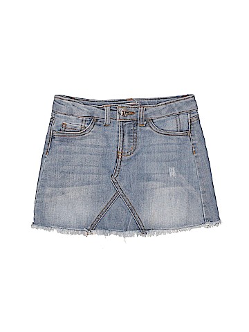 Tractr Denim Skirt (view 1)