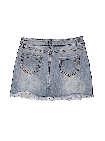 Tractr Denim Skirt (view 2)