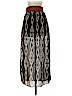 rue21 100% Polyester Black Casual Skirt Size S - photo 2
