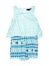 Derek Heart Blue Romper Size 7 - 8 - photo 1