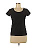 H&M 100% Cotton Black Short Sleeve T-Shirt Size M - photo 1