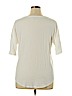 A New Day Ivory Short Sleeve Top Size XL - photo 2