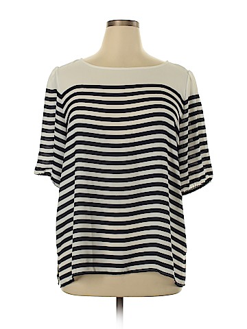 Ann Taylor LOFT Short Sleeve Blouse (view 1)