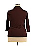 Assorted Brands Brown 3/4 Sleeve Top Size XL - photo 2