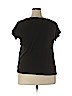 Lauren by Ralph Lauren 100% Cotton Black Short Sleeve Top Size 2X - photo 2