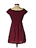 Mossimo 100% Rayon Burgundy Casual Dress Size S - photo 2