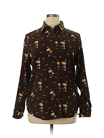 Basic Editions Long Sleeve Blouse (view 1)