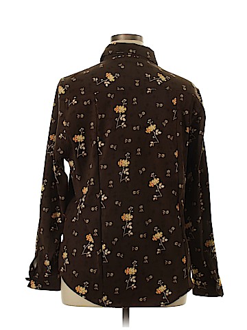 Basic Editions Long Sleeve Blouse (view 2)