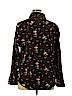Basic Editions Brown Long Sleeve Blouse Size XL - photo 2