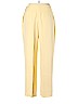 Liz Claiborne Collection 100% Silk Yellow Silk Pants Size 14 - photo 2