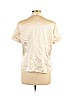 Brooks Brothers 100% Silk Tan Short Sleeve Silk Top Size 12 - photo 2