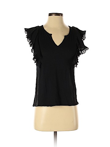 Rebecca Taylor Short Sleeve Top (view 1)