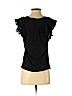 Rebecca Taylor Black Short Sleeve Top Size S - photo 2