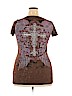 Rock 47 Brown Short Sleeve T-Shirt Size 2X - photo 2