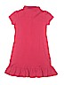 Lands' End 100% Cotton Solid Red Dress Size 7 - photo 2