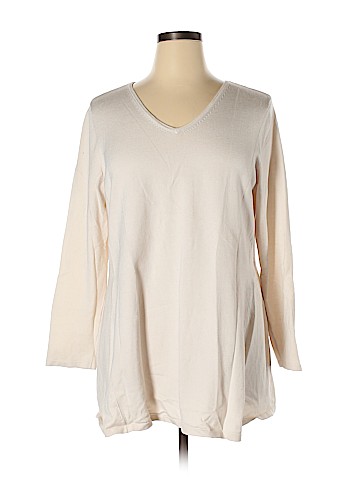Susan Graver Long Sleeve T-Shirt (view 1)