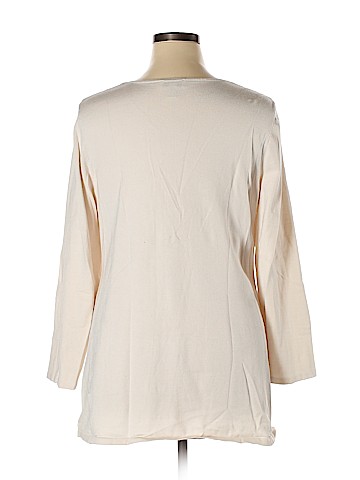 Susan Graver Long Sleeve T-Shirt (view 2)