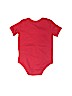 Air Jordan 100% Cotton Red Short Sleeve Onesie Size 6-9 mo - photo 2
