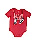 Air Jordan 100% Cotton Red Short Sleeve Onesie Size 6-9 mo - photo 1