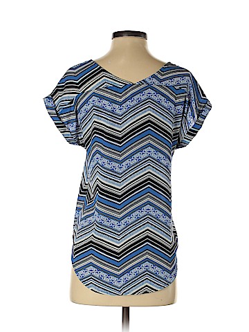 Pink Rose Short Sleeve Blouse (view 2)