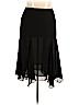 Chaps 100% Polyester Black Casual Skirt Size 16 - photo 1