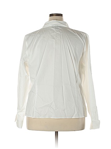 Evan Picone Long Sleeve Button-Down Shirt (view 2)