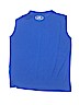 Under Armour 100% Polyester Blue Active T-Shirt Size L (kids) - photo 2