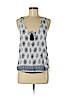 Ocean Drive Clothing Co. 100% Rayon Blue Sleeveless Blouse Size L - photo 1