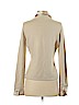 Etcetera Tan Long Sleeve Silk Top Size S - photo 2