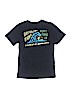 Quiksilver 100% Cotton Black Short Sleeve T-Shirt Size 12 - photo 2