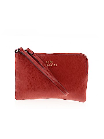 Coach Factory Leather Wristlet (view 1)