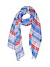 Christopher & Banks 100% Polyester Stripes Blue Scarf One size - photo 1