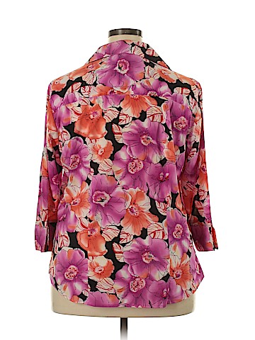 Allison Morgan 3/4 Sleeve Blouse (view 2)