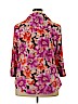 Allison Morgan Purple 3/4 Sleeve Blouse Size 1X - photo 2