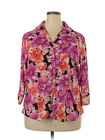 Allison Morgan 3/4 Sleeve Blouse (view 1)
