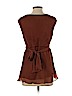 Motherhood 100% Polyester Brown Sleeveless Blouse Size L - photo 2