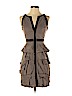 BCBGMAXAZRIA Gray Casual Dress Size 0 - photo 1