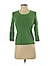 Ann Taylor LOFT 100% Pima Cotton Green Pullover Sweater Size S (petite) - photo 1