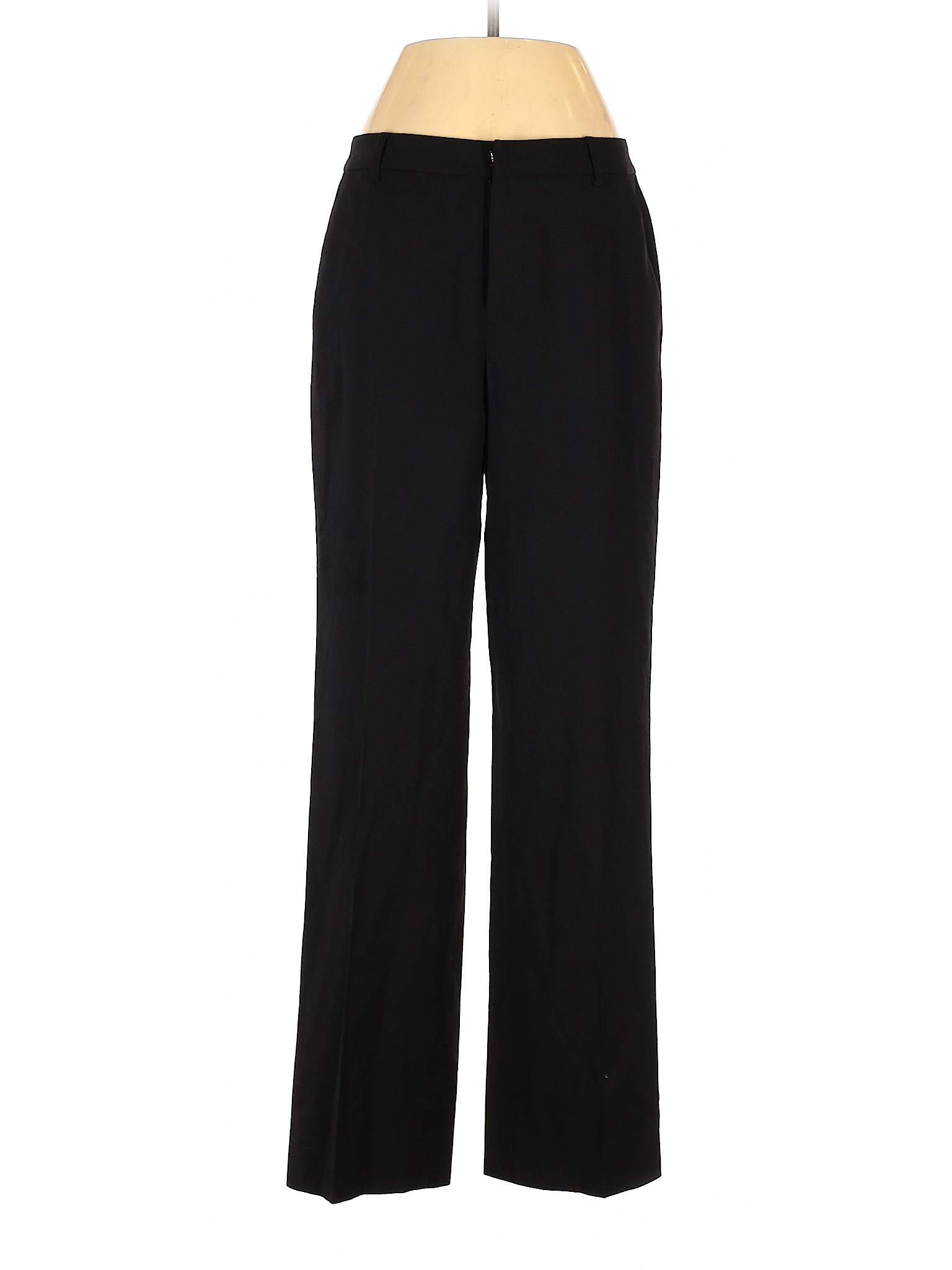 Lauren by Ralph Lauren Women Black Wool Pants 4 | eBay