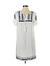 Paper Crane 100% Rayon White Casual Dress Size S - photo 1