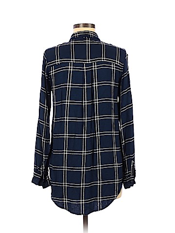 Topshop Long Sleeve Button-Down Shirt (view 2)