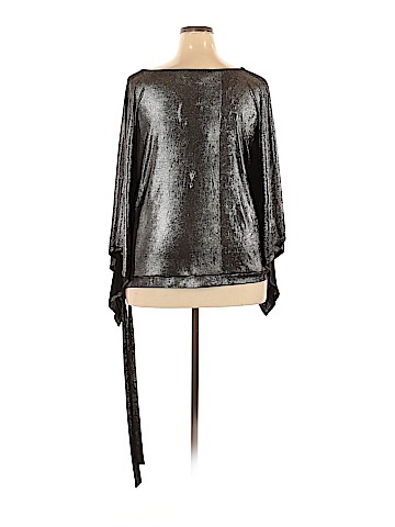 American Glamour by Badgley Mischka Short Sleeve Blouse (view 2)